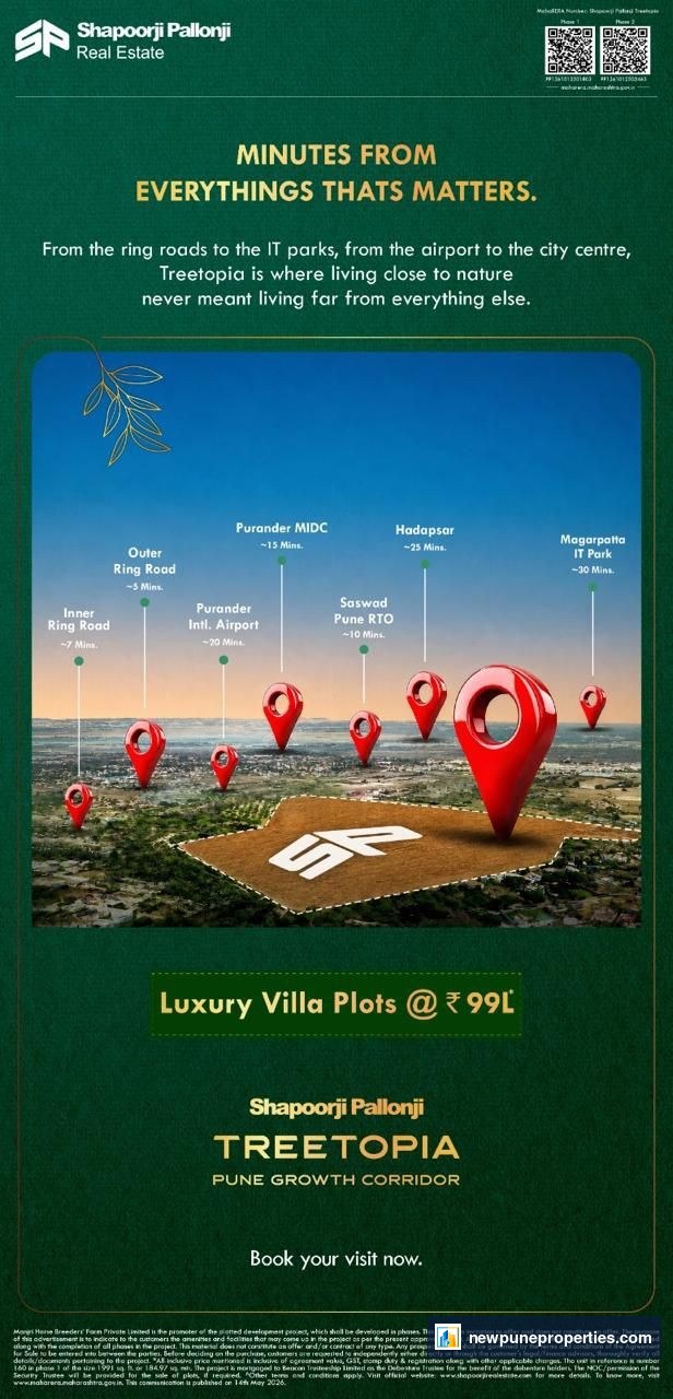 Treetopia by Shapoorji Pallonjee NA Plots
